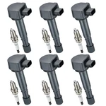 Sykrss Set Of 6 UF400 Ignition Coil Pack And IZFR5K11 Spark Plugs Compatible Wit. Fixed Price $135.99.