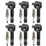 Bdfhyk Ignition Coils UF603 And Iridium Spark Plug 97390 Compatible. Fixed Price $86.41.