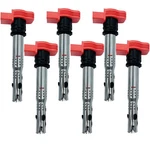Rep Top Ignition Coil Set Of 6 Compatible With Volkswagen Touareg Audi A4 A5 .... Fixed Price $122.09.