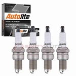 4 Pc Autolite Double Platinum Spark Plugs For 1966-1970 Bmw 2000C Ignition Wk. Fixed Price $33.25.