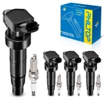 Philtop 4 Ignition Coil Pack & Iridium Spark Plugs For Hyundai/kia 2011-2016. Fixed Price $79.44.