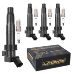 Lcwrgs Set Of Ignition Coil Pack And Iridium Spark Plugs Fits For 2.4 L4. Fixed Price $116.56.
