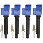 Ignition Coil And Spark Plug Kit For Vw Volkswagen Passat Audi A4 Quattro A6 A3. Fixed Price $87.99.