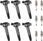Bdfhyk Ignition Coil Pack And Spark Plugs Compatible With Toyota Lexus.... Fixed Price $105.94.