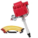 Racing Hei Distributor + Spark Plug Wires Compatible For Chevy C10 Gmc Sbc Bb.... Fixed Price $134.01.