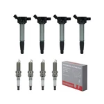 Marsram Ignition Coil Pack UF596 And Double Iridium Spark Plug 4912 Compatibl.... Fixed Price $62.27.