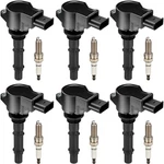 Bdfhyk Ignition Coil Pack UF535 And Iridium Spark Plugs 95983 Compatible With Me. Fixed Price $111.00.