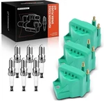 A-premium 3X (green) Ignition Coil Pack And 6X Iridium Spark Plugs.... Fixed Price $69.02.