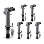 Ena Pack UF270 Ignition Coil And 4504 Spark Plugs 3.7 V6 2002 2003 2004 2005. Fixed Price $184.78.