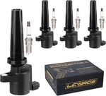 Set Of 4 Ignition Coil Pack Spark Plugs Ford Fusion Escape C-max Transit. Fixed Price $56.83.