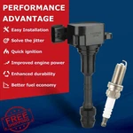 Ignition Coil Pack UF349 Spark Plugs Nissan Infiniti V6 3.5L 4.0L 6PCS. Fixed Price $105.99.