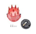 Pertronix D600711 Billet Flame-thrower Distributor Cap & Rotor; Male Red 8 Cyl. Fixed Price $60.62.