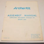 Archer Kit Capacitive Discharge Ignition Radio Shack Assembly Manual Book BK#14. Fixed Price $22.61.