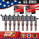 8 Ignition Coils DG521 & Motorcraft Spark Plugs SP509 Ford Lincoln 4.6L 5.4L. Fixed Price $178.52.