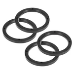 Autohaux 4PCS For 6.5 Car Universal Speaker Spacer Inch, Black. Fixed Price $19.99.