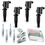 Ignition Coil & Ngk Spark Plug 2003-2004 Ford Focus 2.3L L4 FD505 4177. Fixed Price $58.89.