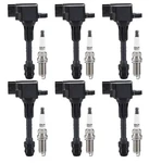 Carbole UF349 Ignition Coil Pack & Spark Plugs Compatible With 3.5L 2002-2008. Fixed Price $68.00.