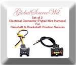 2 Electrical Connectors Of Camshaft & Crankshaft Position Sensors PC780 PC711. Fixed Price $15.00.