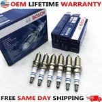 6PCS FR7NPP332 Spark Plugs Platinum For Bosch Bmw X3 X5 E60 E83 E85 E90 N51 N52. Fixed Price $20.45.