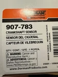 Dorman 907-783 Engine Crankshaft Position Sensor Compatible With Select Bmw Mode. Fixed Price $26.99.