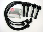 10.2MM Racing Spark Wires & Ngk Vpower Plugs For 91-98 240SX KA24DE Black. Fixed Price $59.88.
