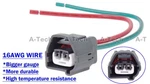 Crankshaft Position Sensor Connector For 1997-14 Toyota Lexus Volvo 90980-10947. Fixed Price $6.48.
