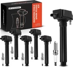 A-premium Set Of Ignition Coil (UF-648) & Spark Plugs (93175), Black. Fixed Price $115.99.