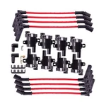 Mas Set Of Round Ignition Coils Pack D585+748UU 8MM Spark Plug Wire 126.... Fixed Price $147.55.