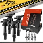A-premium 4X Ignition Coil & Iridium Spark Plugs For Kia Soul Hyundai Accent. Fixed Price $60.99.