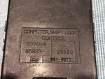 95 00 Toyota Tacoma Four Wheel Drive Shift Lock Control Computer 85933-35130. Fixed Price $39.00.