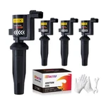 Pack Of 4 Ignition Coil Compatible With Ford Focus Escape Fusion Tra.... Fixed Price $58.88.