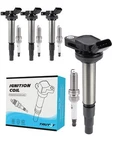 UF596 Ignition Coil Pack Spark Plug Iridium 4 Pcs (1.8L) For 2009 2010 2011 T.... Fixed Price $89.89.
