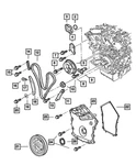 Genuine Mopar Camshaft Sensor 68407872AA. Fixed Price $101.79.