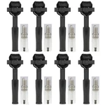 Set Of 16 Ignition Coil Spark Plug Kits For Jaguar Vanden Plas XJ8 Xjr Xkr. Fixed Price $182.99.