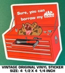 Mac Tools Sure, You Can - Vintage Original Vinyl Decal Sticker Automotive. Fixed Price $7.99.