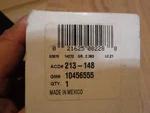 Acdelco 213-148 Crank Position Sensor. Fixed Price $24.00.