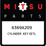 Mitsubishi Cylinder Key Setl 6369A209, New Genuine Oem Part. Fixed Price $514.84.