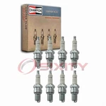 8 Pc Champion Copper Plus Spark Plugs For 1941 Nash Ambassador Ignition Eo. Fixed Price $30.94.