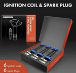 A-premium (blue) Set Of 12 Ignition Coil Pack And Iridium Spark Plugs Compati.... Fixed Price $120.00.