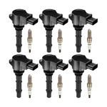 Bdfhyk Ignition Coil Pack UF535 And Iridium Spark Plugs 95983 Compatible With.... Fixed Price $136.80.