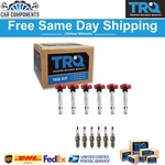 Trq Ignition Coil & Iridium Spark Plug Kit Set For Audi A4 A5 A6 Q5 Q7 S4 S5 V6. Fixed Price $169.35.