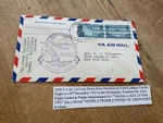 United States First Flight 1935 Hawaii New York Stamp Cover B3766. Fixed Price $13.53.
