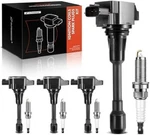 Ignition Coil Pack And Iridium Spark Plugs - Compatible With Nissan Versa 2007. Fixed Price $104.99.