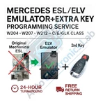 Mercedes Steering Lock Esl Elv Emulator Programming W204 W207 W212 + New Key. Fixed Price $184.99.