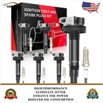 Ignition Coils & Iridium Spark Plugs Kit For Lincoln Mks 2013 UF612 GN10843. Fixed Price $78.99.