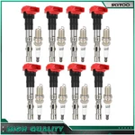 Ignition Coils & Spark Plugs For Audi A6 Quattro A8 Allroad 4.2L. Fixed Price $102.99.