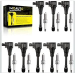 Moauto Set Of 8 Ignition Coils Pack UF677 UF650 & Pcs Iridium Spark Plugs.... Fixed Price $85.00.