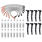 Ignition Coil And Spark Plug Kit Driver & Passenger Side For F250 Truck F350. Fixed Price $234.99.