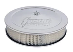 Summit Racing Chrome Air Cleaner 14" Dia Round White Paper Element G3003. Fixed Price $47.99.