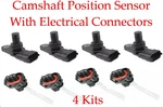 Set 4 Camshaft Position Sensor With Connector Fits: Gm Vehicles Suzuki 2007-2009. Fixed Price $55.00.